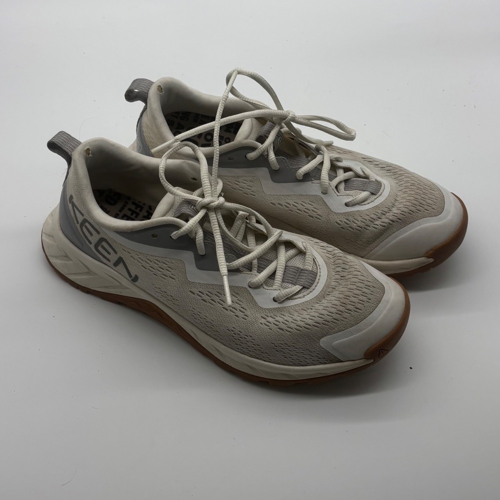 KEEN WK400 Walking Shoes Womens 9 Fawn Pink Peacock Low Top Sneakers - Picture 9 of 13